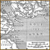 Historische Karte der Region Golf von Aden um 1888.