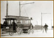Die Haide-Bahn in Dresden war die erste Omnibus-Anlage von Carl Stoll. Bild aus dem Jahre 1903 oder 1904.