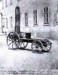 Der erste Marcus-Wagen – ein mit einem Benzinmotor angetriebenes Straßenfahrzeug, welches ein motorisierter Handwagen war.