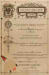 Urkunde vom 23. Februar 1893 für Diesels Patent.
