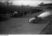 Das Raketenauto - die erste erfolgreiche Versuchsfahrt des Valier's-Rückstoßwagen mit flüssigem Betriebsstoff auf der Avusbahn in Berlin! (Bild: Bundesarchiv, Bild 102-08916).