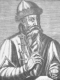 Johannes Gensfleisch -genannt Johannes Gutenberg (um 1400–1468). Um 1450 Erfinder des Buchdruckes mit beweglichen Lettern.