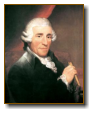Haydn, Franz Joseph (* 31. März 1732 in Rohrau/Niederösterreich † 31. Mai 1809 in Wien).