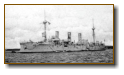 ”SMS Gefion“ - Stapellauf am 31. Mai 1892 in Danzig; 1919 verkauft und 1923 in Danzig abgewrackt.