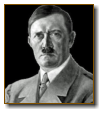 Hitler, Adolf (* 20. April 1889 in Braunau am Inn/Österreich † 30. April 1945 in Berlin).