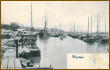 Der Hafen von Tientsin um 1900.