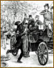 François Salson verübte ein Attentat auf den Schah von Persien, Muzaffar ad-Din Schah, den dieser zu verhindern wußte. Das Bild erschien am 10. August 1900 in der Pariser Wochenzeitung “La Vie illustrée”.