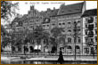 Gewerkschaftshaus am Engelufer 15 (Luisenstädtischer Kanal); heute Engeldamm 64-66. (Bild: Postkarte um 1900.)